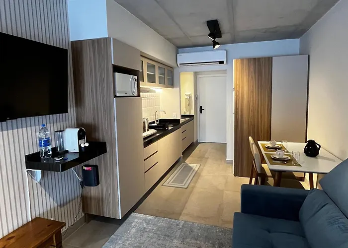 Estúdio Novo, Com Garagem, Em ótima Localização! Apartamento